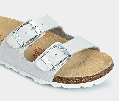 Superfit Gümüş Kız Çocuk Terlik