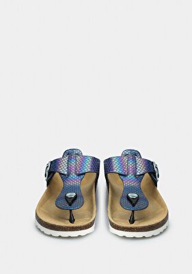 Superfit Mavi Kız Çocuk Terlik