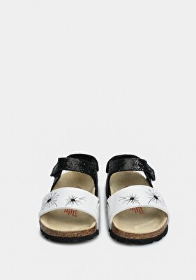 Superfit Siyah Kız Çocuk Düz Sandalet