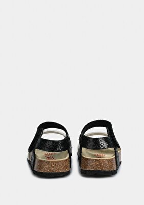 Superfit Siyah Kız Çocuk Düz Sandalet