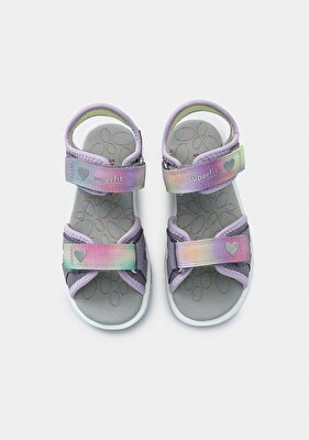 Superfit Lila Kız Çocuk Düz Sandalet