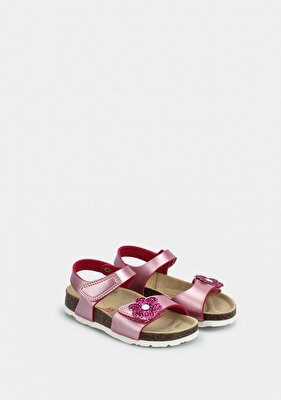 Superfit Pembe Kız Çocuk Düz Sandalet