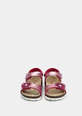 Superfit Pembe Kız Çocuk Düz Sandalet