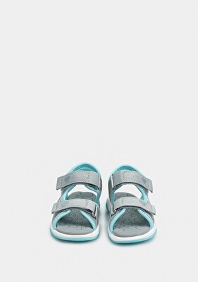 Superfit Gri Kız Çocuk Düz Sandalet