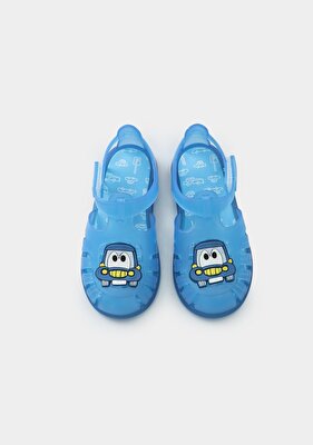 Igor Mavi Erkek Çocuk Düz Sandalet