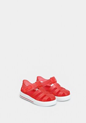 Igor Kırmızı  Düz Sandalet