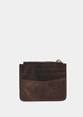 Provoq Kahve  Provoq 001 Crayz Deri Kahve Kartlık