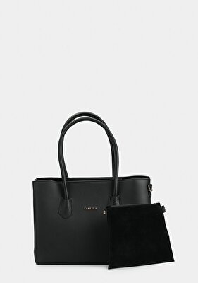 Carrera Siyah Kadın Omuz Çantası