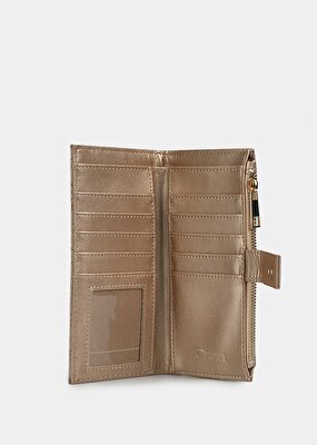 Provoq Altın  Provoq 504 Düz Gold Cüzdan