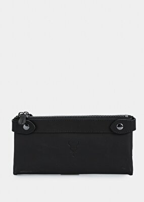 Carrera Siyah  Carrera CAR004 Siyah Hakiki Deri Cüzdan