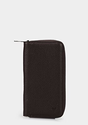 Carrera Kahve  Carrera CAR006 Kahve Hakiki Deri Cüzdan