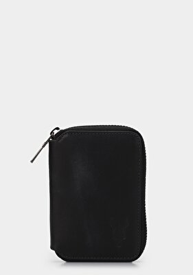 Carrera Siyah  Carrera CAR007 Siyah Hakiki Deri Cüzdan