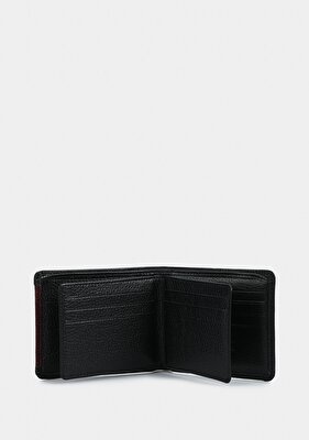 Provoq Siyah  Provoq 303 Siyah Flother Deri Cüzdan