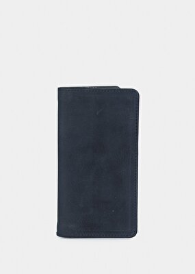 Provoq Lacivert  Provoq 324 Laci Crazy Deri Cüzdan