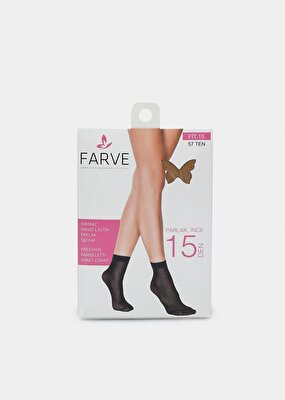 FARVE Ten  Farve Fit Soket Çorap Ten