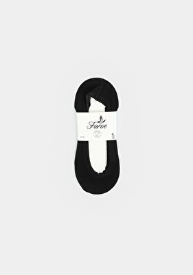 FARVE Siyah  Farve FRV14 Siyah Pamuklu Babet