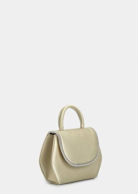 Provoq Altın Kadın Abiye Çanta