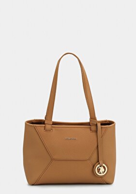 U.S. Polo Assn. Camel Kadın Omuz Çantası