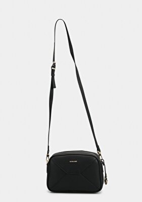 U.S. Polo Assn. Siyah Kadın Çapraz Çanta