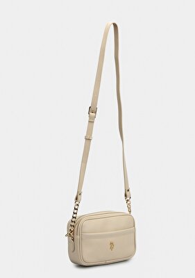 U.S. Polo Assn. Bej Kadın Çapraz Çanta