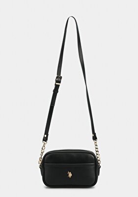 U.S. Polo Assn. Siyah Kadın Çapraz Çanta