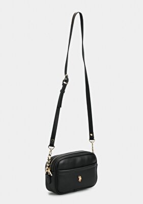 U.S. Polo Assn. Siyah Kadın Çapraz Çanta