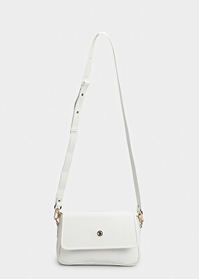 U.S. Polo Assn. Beyaz Kadın Omuz Çantası