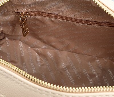 U.S. Polo Assn. Bej Kadın Çapraz Çanta