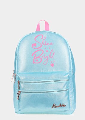 Kaukko Turkuaz  Kaukko K1565 Sparkle Turkuaz Sırt Çantası