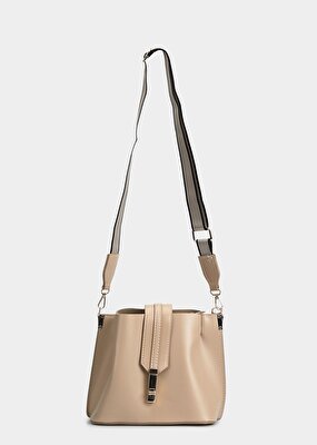 Provoq Krem Kadın Çapraz Çanta