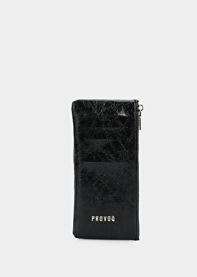 Provoq Siyah  Provoq AD1024 Zeyna Siyah Cüzdan