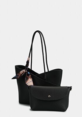 Provoq Siyah Kadın Omuz Çantası