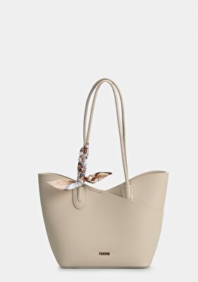 Provoq Bej Kadın Omuz Çantası