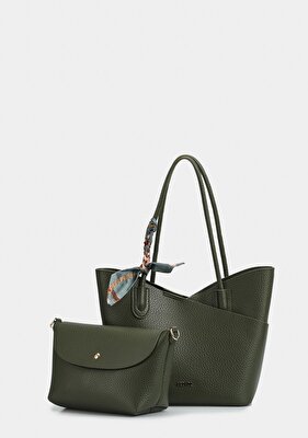 Provoq Haki Kadın Omuz Çantası