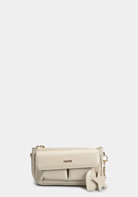 Provoq Bej Kadın Çapraz Çanta