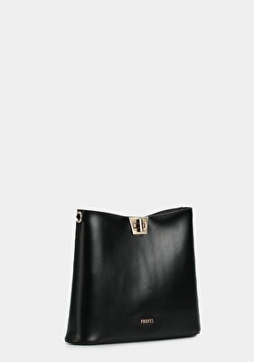 Provoq Siyah Kadın Omuz Çantası