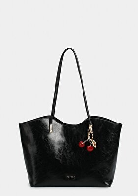 Provoq Siyah Kadın Omuz Çantası