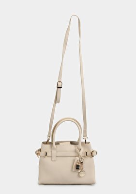 Provoq Krem Kadın Omuz Çantası