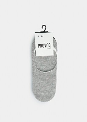 Provoq Multi  Provoq Çorap Gri-Beyaz-Siyah 3'lü patik 40-44