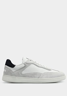 Provoq Beyaz Deri Erkek Sneaker