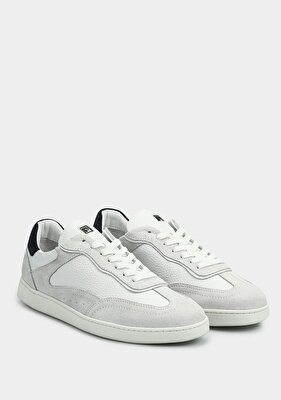 Provoq Beyaz Deri Erkek Sneaker