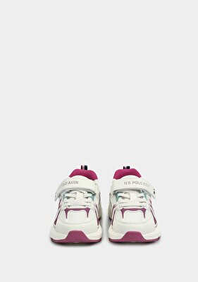 U.S. Polo Assn. SETTE Beyaz Kız Çocuk Sneaker