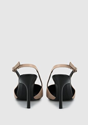Provoq Siyah Kadın Stiletto
