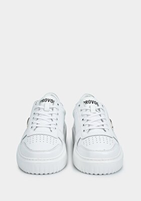Provoq Beyaz Deri Erkek Sneaker