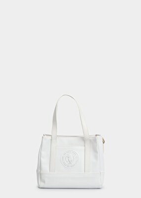 U.S. Polo Assn. Beyaz Kadın Sırt Çantası