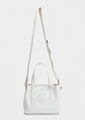 U.S. Polo Assn. Beyaz Kadın Sırt Çantası