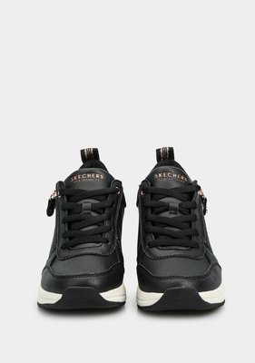 Skechers Billion 2 - Side Door Siyah Kadın Casual Ayakkabı 177336 Blk