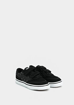 Vans Brooklyn Ls V Siyah-Koyu Gri Erkek Çocuk Sneaker Vn000D7Xkou1 