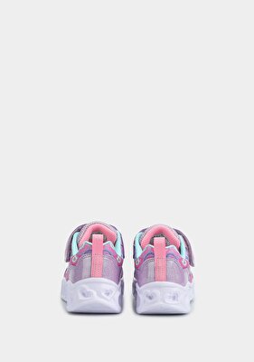 Skechers Heart Lights Boogie Love Renkli Kız Çocuk Sneaker 303257Llvmt
