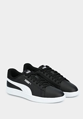 Puma  Smash 3.0 L  - Beyaz Unisex Siyah Sneaker 39098704